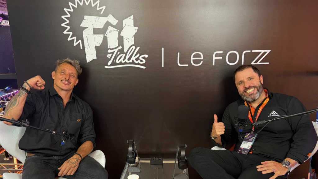 Renato Gabas e Juliano Ceglia no Fit Talks