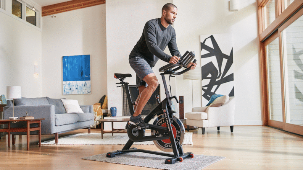 Bike Spinning Schwinn IC3 para treino de alta performance