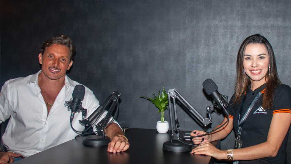 Juliano Ceglia e Lilia Lemos no Arnold Sports Festival